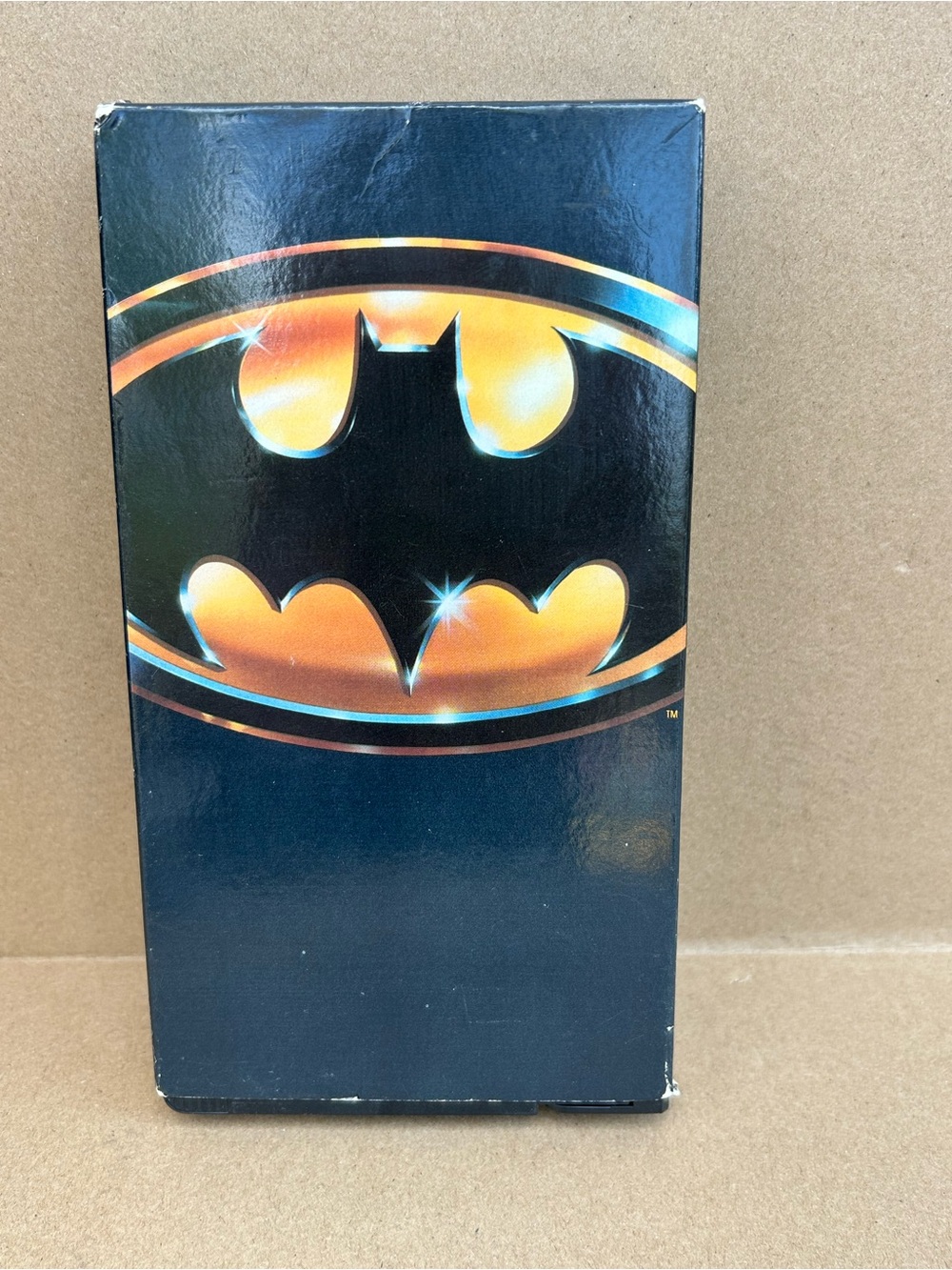 Batman VHS Tape 1989 Tim Burton Michael Keaton Jack Nicholson Home Video Warner